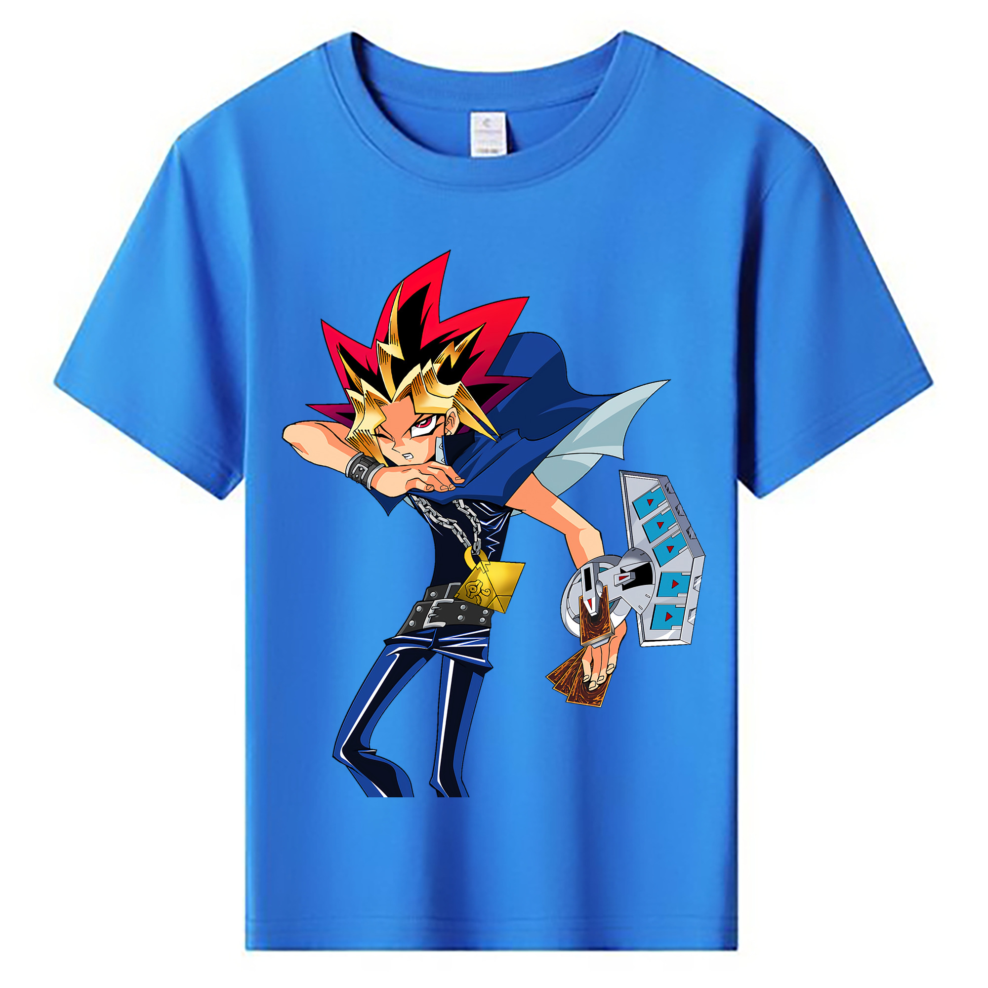 （画像用） 遊☆戯☆王 Yu-Gi-Oh! 綿100％キッズTシャツ（フロントプリント）